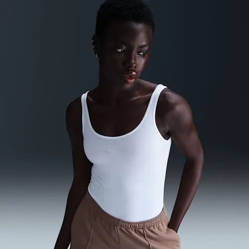 Nike Sportswear Chill Knit женская Tank Top цвет белый
