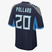 Tony Pollard Tennessee Titans чоловічі Nike NFL Game Football Jersey блакитний