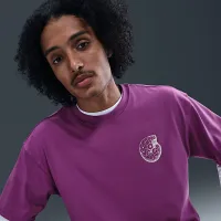Nike ACG чоловічі футболка колір фіолетовий
