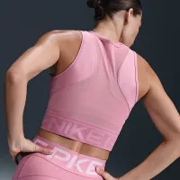 Nike Pro женская Dri-FIT Cropped Tank Top Pink
