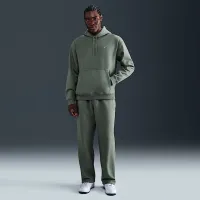 Nike Solo Swoosh чоловічі Pullover Толстовка з капюшоном колір сірий