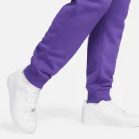 Nike Club Fleece мужские Fleece Pants цвет фиолетовый