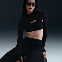 Nike 24.7 ImpossiblySoft женская Dri-FIT Mid-Rise Joggers цвет черный