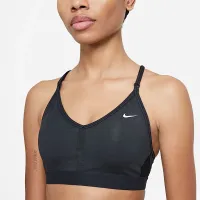 Nike Indy женская Light-Support Padded V-Neck Sports Bra цвет черный