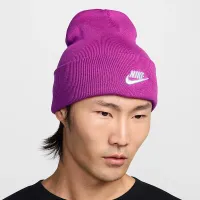 Nike Peak Futura Beanie колір фіолетовий