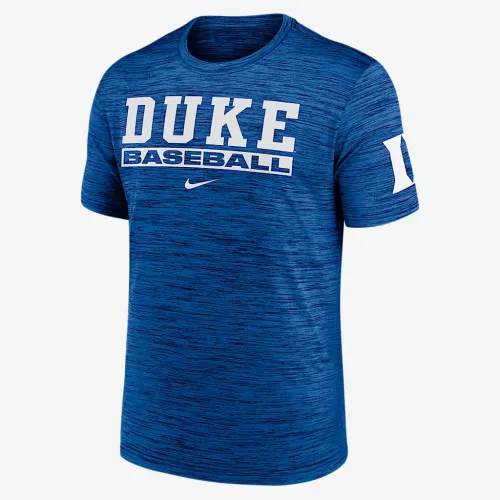 Duke блакитний Devils Velocity Baseball Wordmark Stack чоловічі Nike Dri-FIT College футболка блакитний