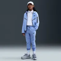 Nike Sportswear Tech Fleece Big детские (для мальчиков) Full-Zip Толстовка с капюшоном with Reflective Accents синий
