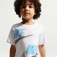 Nike Sportswear In The Zone Little дитячі Relaxed Jersey 2-Piece комплект колір коричневий