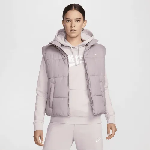 Nike Sportswear Classic Puffer женская Therma-FIT Loose Vest цвет серый