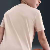 Nike Little детские Kobe футболка цвет коричневый