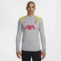 Liverpool FC Strike Third мужские Nike Dri-FIT Soccer Drill Top цвет серый