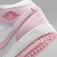 Nike Air Jordan 1 Mid Big детские Кроссовки Pink