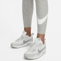 Nike Sportswear Classics жіноча З високою талією Graphic лосіни колір сірий