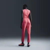Nike Sportswear Phoenix Fleece женская С высокой Талией оверсайз Sweatpants Pink