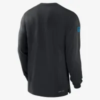 Carolina Panthers Sideline Player Team Issue Men’s Nike Dri-FIT Long-Sleeve Top цвет черный