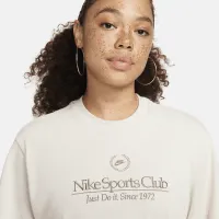 Nike Sportswear Heritage женская Boxy Tee цвет коричневый