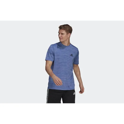 Футболка adidas Aeroready Designed To Move Sport Stretch GM2139 - Блакитна