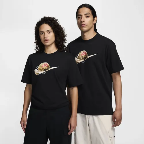 Nike SB Max90 Skate футболка колір чорний