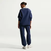 Nike Sportswear Phoenix Fleece жіноча оверсайз З високою талією Graphic Pants блакитний