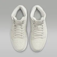 Nike Air Jordan 1 Mid женская Кроссовки цвет серый