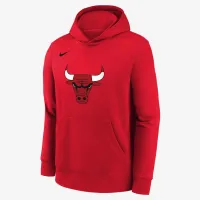 Chicago Bulls Club Little детские Nike NBA Pullover Толстовка с капюшоном цвет красный