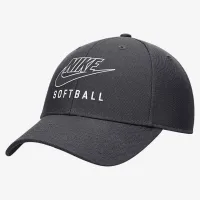 Nike Club Structuцвет красный Dri-FIT Softball Futura Swoosh Cap цвет серый