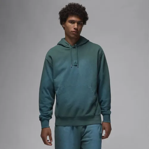 Nike Jordan Flight Fleece чоловічі Pullover Толстовка з капюшоном колір зелений