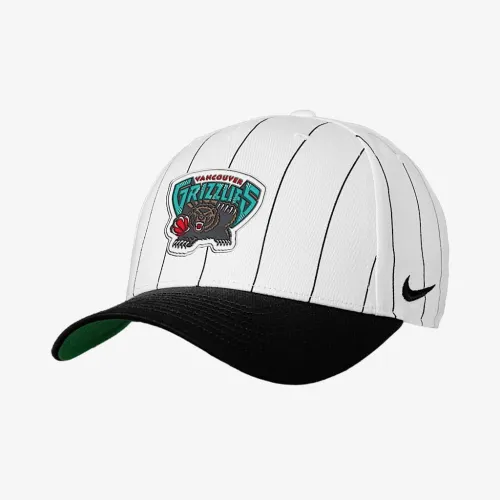 Memphis Grizzlies Rise Hardwood Classics Nike NBA Adjustable Cap колір білий