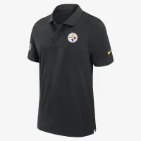 Pittsburgh Steelers Sideline чоловічі Nike Dri-FIT NFL Polo колір чорний