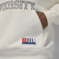 Nike Jordan x Howard University чоловічі Fleece Pullover Толстовка з капюшоном колір білий