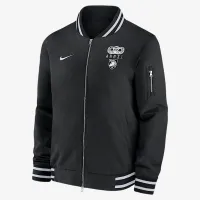 Army колір чорний Knights Rivalry Sideline чоловічі Nike College Full-Zip Bomber Куртка колір чорний