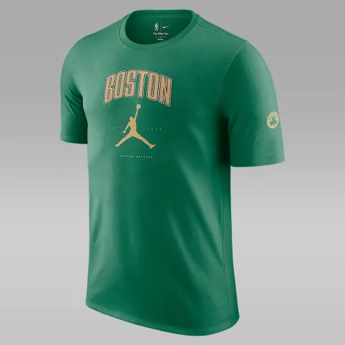 Nike Boston Celtics Essential чоловічі Jordan NBA футболка колір зелений