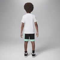 Nike Jordan Galaxy Little детские French Terry шорты набор цвет черный