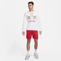 Nike LeBron мужские Long-Sleeve футболка цвет белый