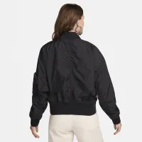 Nike Sportswear Essential жіноча оверсайз Bomber Куртка колір чорний