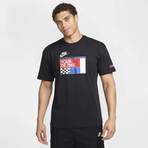 Nike Sportswear чоловічі футболка колір чорний