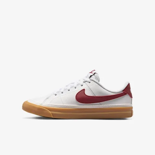 Nike Court Legacy Big дитячі Кросівки колір білий