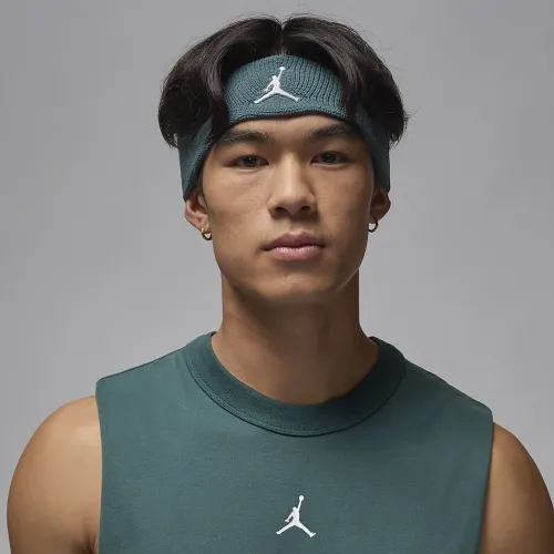 Nike Jordan Dri-FIT Jumpman пов'язка на голову колір зелений