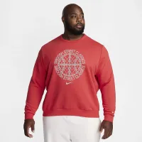 Nike Standard Issue чоловічі Dri-FIT баскетбольні Crew-Neck світшот колір червоний
