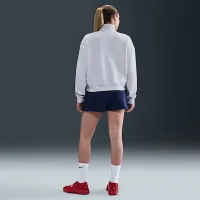 Nike Sportswear Club Fleece женская Loose Track Куртка цвет коричневый