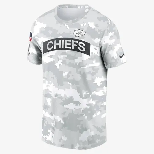 Kansas City Chiefs Salute to Service Edge Arch чоловічі Nike Dri-FIT NFL футболка колір білий