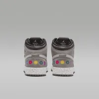 Nike Air Jordan 1 Mid Wings Big детские Кроссовки цвет серый
