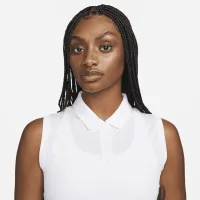 Nike Dri-FIT Victory жіноча Sleeveless для гольфу Polo колір білий