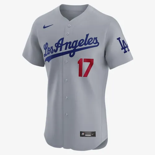 Shohei Ohtani Los Angeles Dodgers чоловічі Nike Dri-FIT ADV MLB Elite Jersey колір сірий