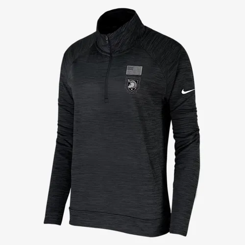 Army Pacer женская Nike Dri-FIT College 1/4-Zip Top цвет черный