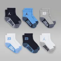 Nike Jordan Jumpman Baby/Toddler шкарпетки (6-пар) різнокольорові