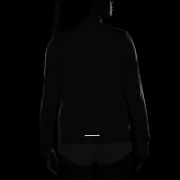 Nike Swift Element жіноча UV Protection 1/4-Zip Running Top колір сірий