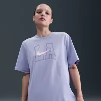 Nike Sportswear Essential жіноча футболка колір фіолетовий