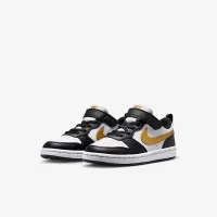 Nike Court Borough Low Recraft Little дитячі Кросівки колір чорний