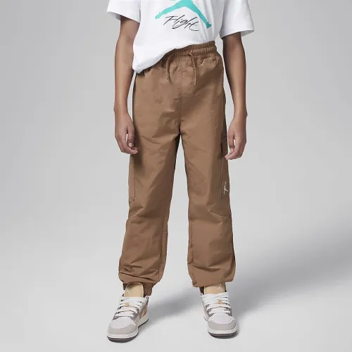 Nike Jordan Big детские MJ Double Cargo Pants цвет коричневый